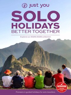 Just You Solo Travel Brochure cover