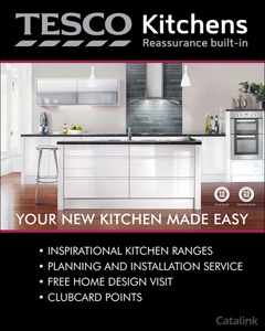 Tesco Kitchens Catalogue cover