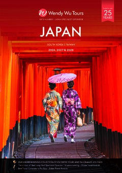 Wendy Wu Tours - Japan 2026 Brochure cover