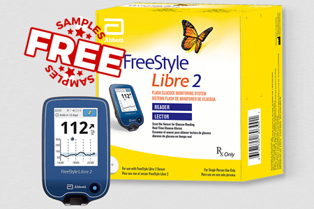 Diabetes Blood Sugar Monitoring - Freestyle Libre 2 Free Trial