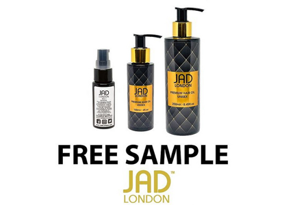 Free Sample Of Jad Premium Unisex Hairloss Hair Oil