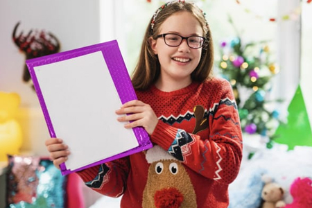 Free Magical Letter from Santa in Braille, Audio or Large Print
