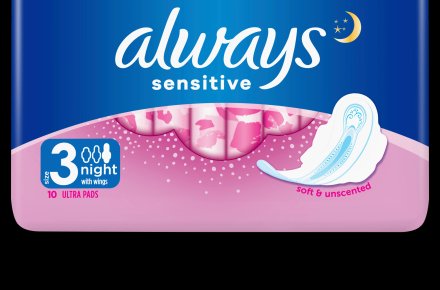 Free Always Ultra Night Pads