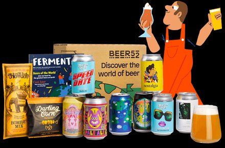 Free Case of Craft Beer (Beer52)