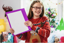 Free Magical Letter from Santa in Braille, Audio or Large Print