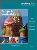Archers Direct - Europe and North Africa Brochure cover