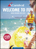Carnival Cruises Brochure cover