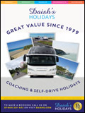Daishs Coach UK Holidays Brochure cover