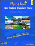 Adventure Tours with Flying Kiwi Brochure cover