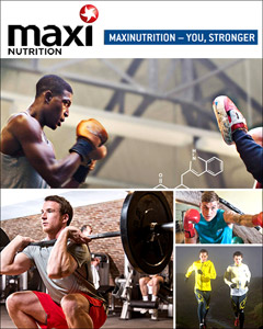 MaxiNutrition Newsletter cover