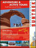 Suntrek Adventure and Active Travel Brochure cover