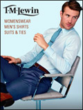 T M Lewin Newsletter cover