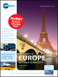 Travelsphere - Europe by Coach and Rail Second Edition Brochure cover
