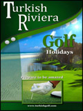 Turkish Golf Brochure cover