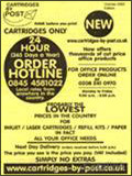 Cartridges by Post Catalogue cover