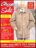 Chums Catalogue cover