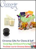 Cocoon Corporate Gifts Newsletter cover