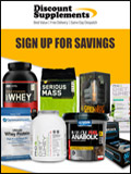 Discount Supplements Newsletter cover