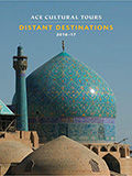 Distant Destinations - Ace Cultural Tours Newsletter cover