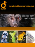 Durrell Wildlife Conservation Trust Newsletter cover