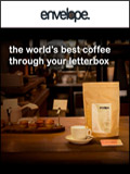 Envelope Coffee Newsletter cover
