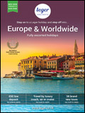EUROPEAN AND WORLDWIDE HOLIDAYS BY LEGER BROCHURE EUROPEAN AND WORLDWIDE HOLIDAYS BY LEGER BROCHURE