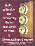 Olivers Lighting Company Catalogue cover