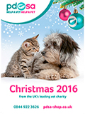 PDSA Christmas Catalogue cover