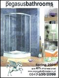 Pegasus Bathrooms Catalogue cover