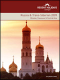 Regent Russia & Trans-Siberian Brochure cover