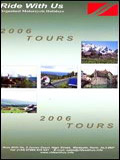Ride With Us - Organised Motorcycle Holidays Brochure cover