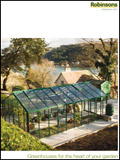 Robinsons Aluminium Greenhouses Catalogue cover